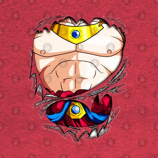 Broly chest Movie Dragon ball by GeekCastle